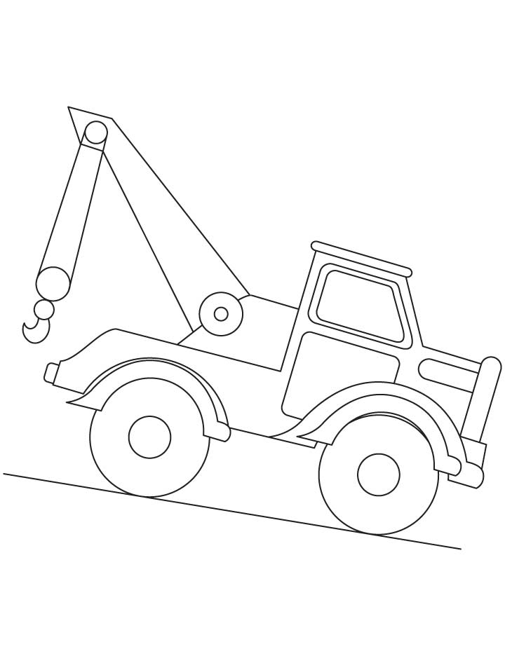 Plansa de colorat cu Constructii 45 44